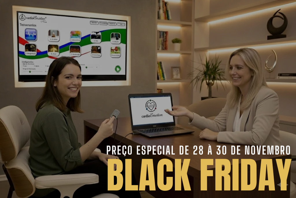 🖤 Black Friday Combo cardioEmotion — Oferta Imperdível!